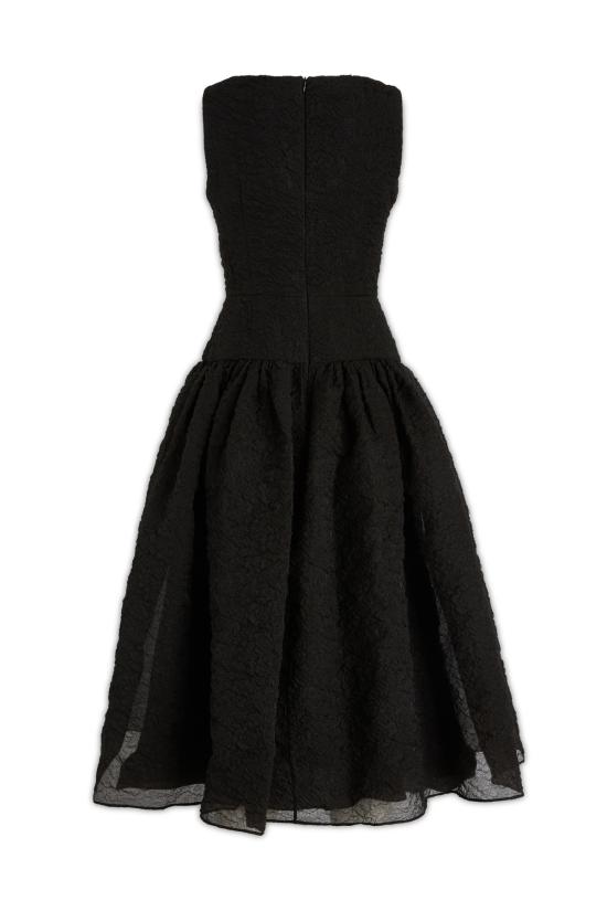  에르뎀 미디 원피스 21820BOC BLACK - ERDEM