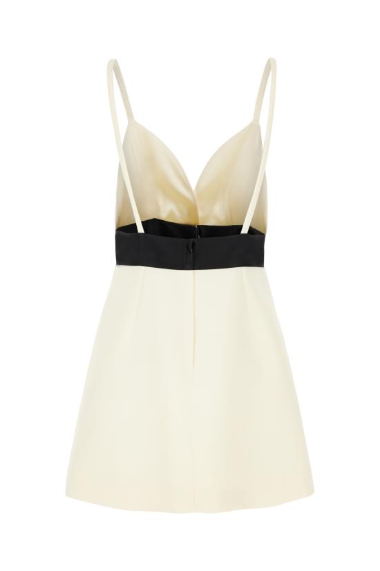  돌체앤가바나 숏 원피스 F6JEYTFUBGE W0001 NATURAL WHITE - DOLCE & GABBANA