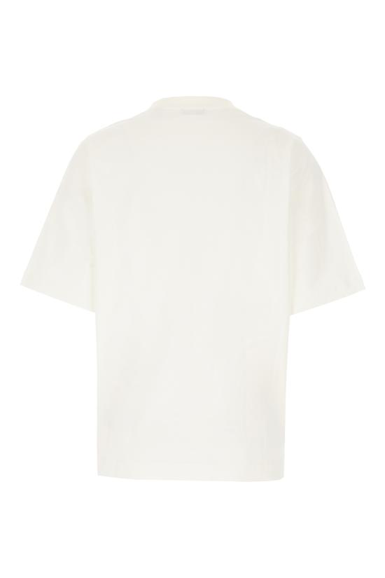  버버리 로즈 코튼 티셔츠 8083647 A1464 WHITE - BURBERRY