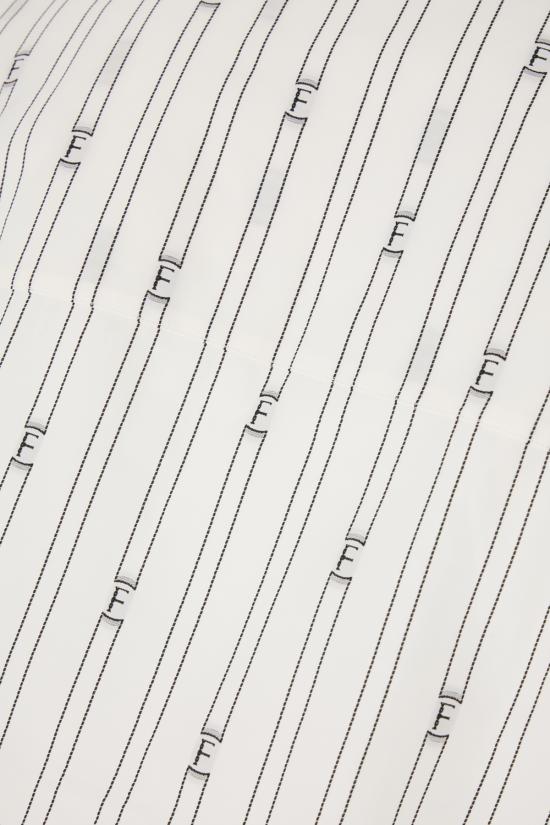  살바토레 페라가모 반팔 셔츠 770864 20 Bianco e nero - SALVATORE FERRAGAMO