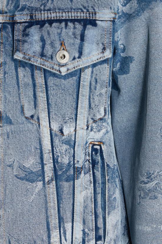  오프화이트 자켓 OWYE027S23DEN003 4000 LIGHTBLUE - OFF WHITE