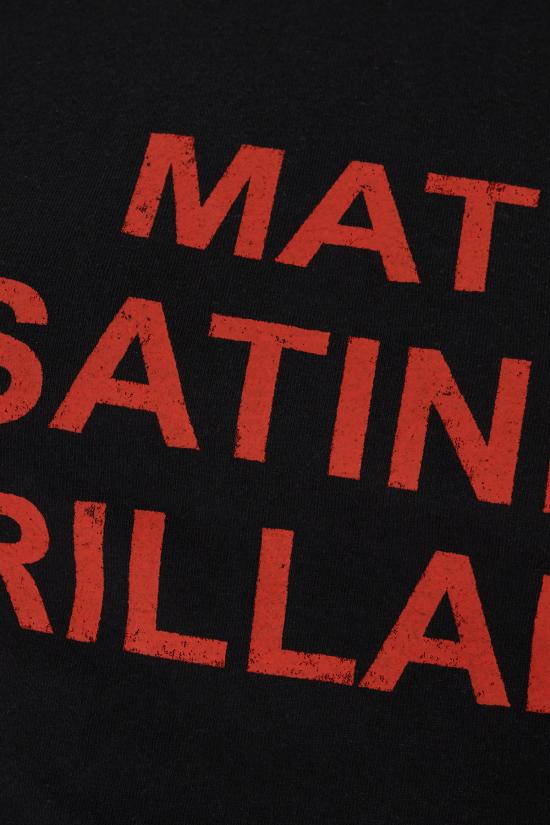  MM6 메종마르지엘라 후드 티셔츠 S62GU0126S23962 900 BLACK - MM6 MAISON MARGIELA