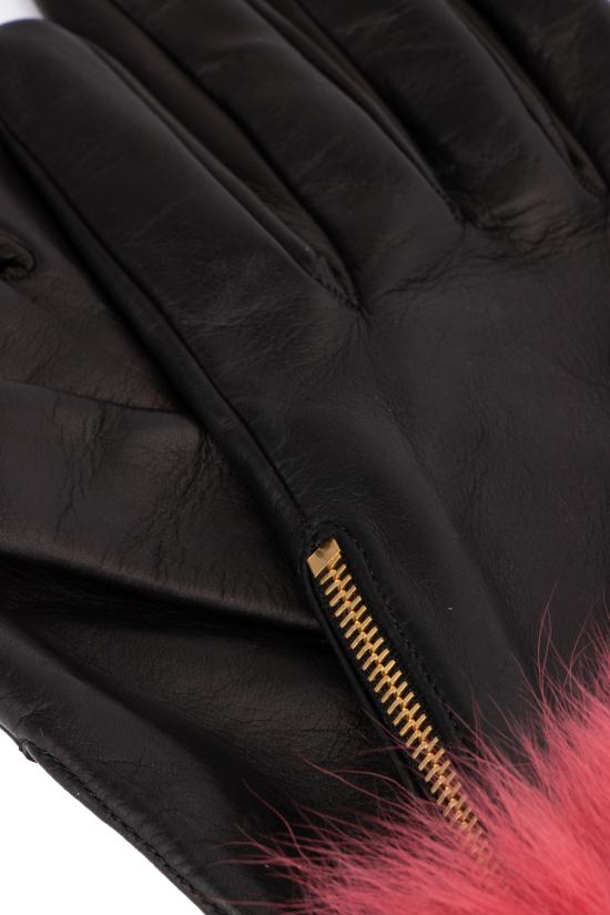  프라다 장갑 1GG060QKK F0T79 NERO PINK - PRADA