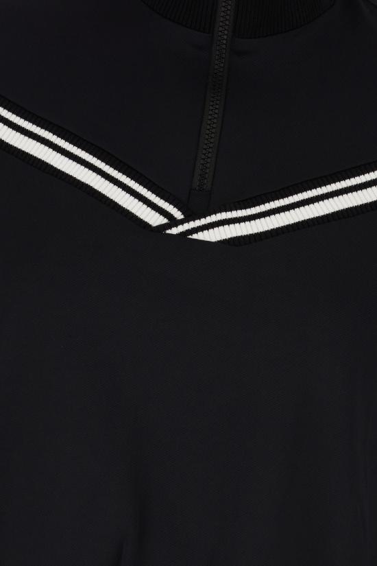  오프화이트 터틀넥 OWVC009S24JER001 1001 BLACK WHITE - OFF WHITE