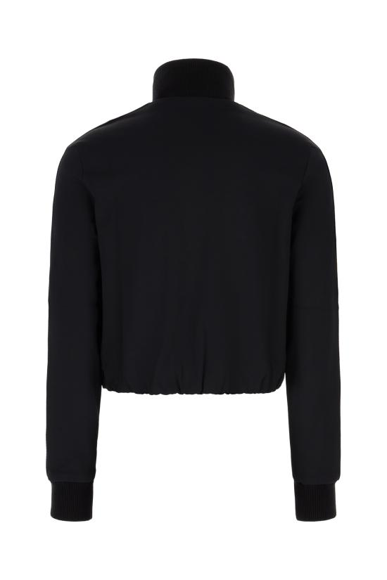  오프화이트 터틀넥 OWVC009S24JER001 1001 BLACK WHITE - OFF WHITE