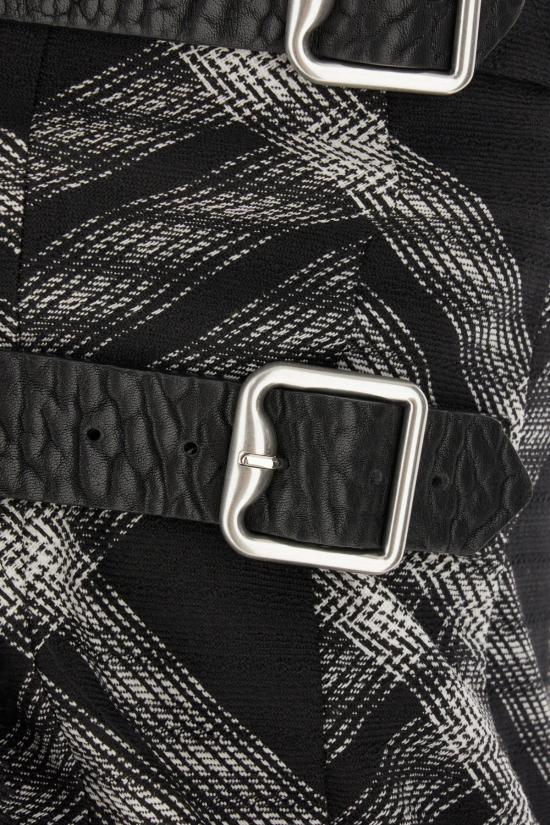  버버리 숏 원피스 8083033 A7680 MONOCHROME - BURBERRY