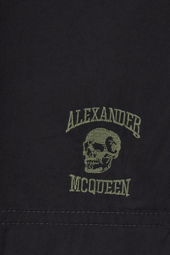  알렉산더 맥퀸 스윔팬츠 7593294419Q 1066 BLACK KHAKI - ALEXANDER MCQUEEN