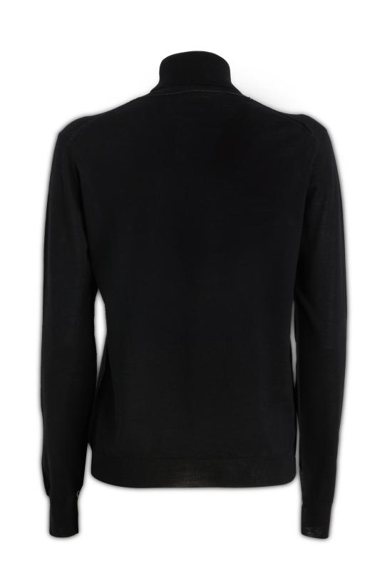  마르지엘라 터틀넥 SI0HA0006S17814 900F BLACK - MAISON MARGIELA