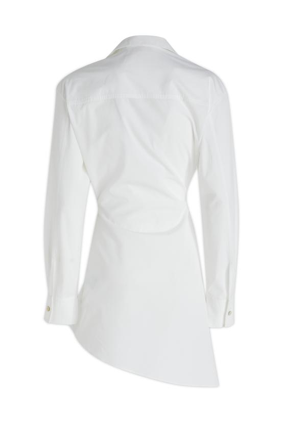  오프화이트 숏 원피스 OWDG002S23FAB001 0101 - OFF WHITE