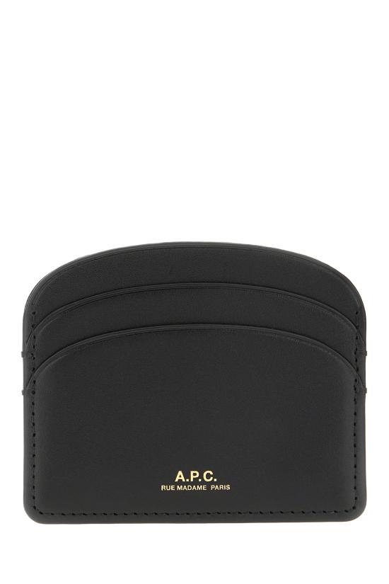  아페쎄 하프문 카드홀더 PXAWVF63270 LZZ Nero