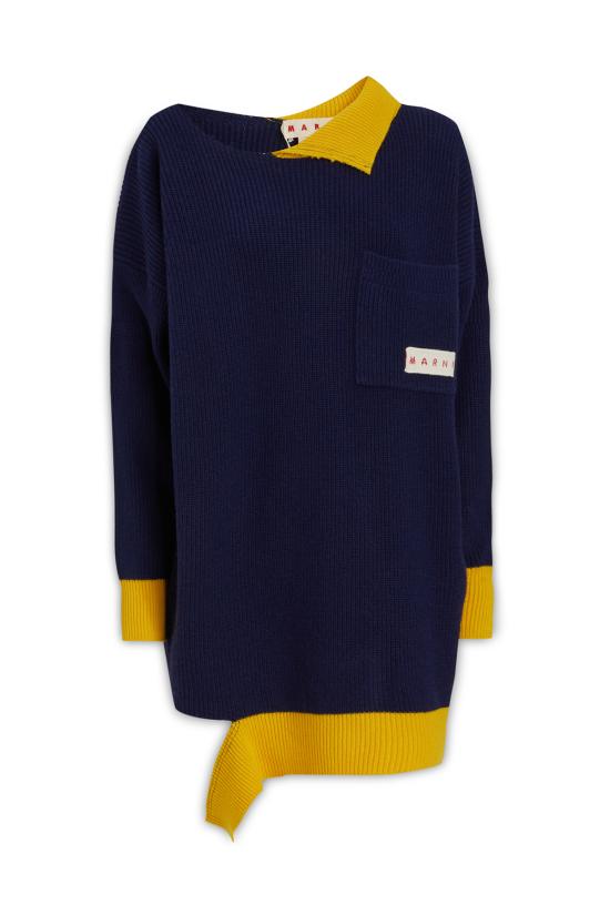  마르니 미디 원피스 ABMD0111Q1UFH440 MXB84