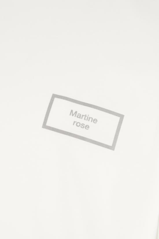  마틴로즈 반팔 티셔츠 CMRSS24603 WHBOLO WHITE - MARTINE ROSE