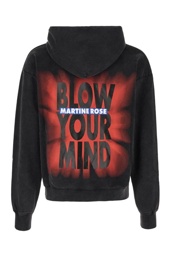  마틴로즈 후드 티셔츠 MRSS24602 BLPIBM BLACK PIGMENT - MARTINE ROSE