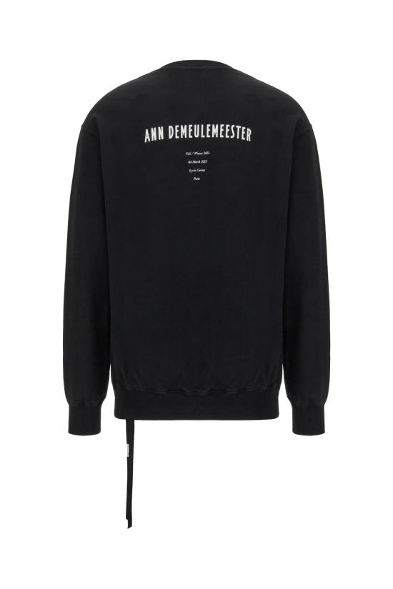  앤 드뮐미스터 긴팔 티셔츠 2302WJSW0425FA185 099 - ANN DEMEULEMEESTER