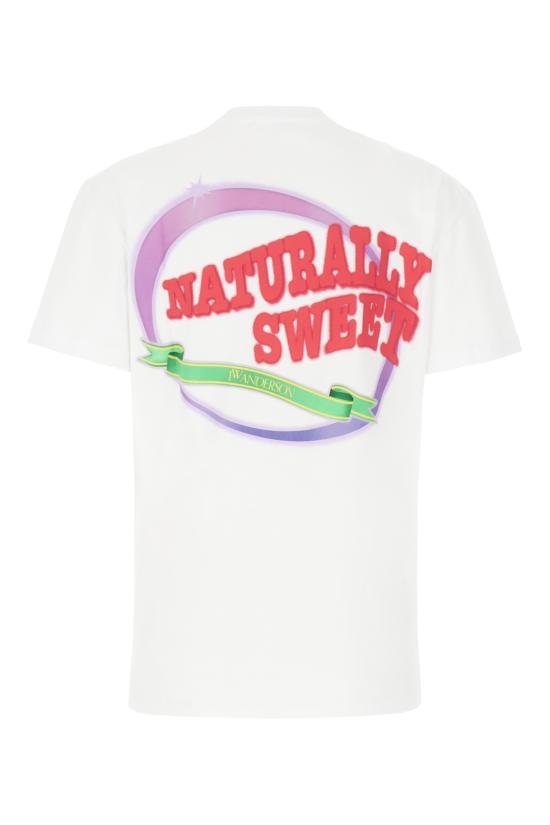  JW앤더슨 반팔 티셔츠 JT0220PG0980 001 WHITE - JW ANDERSON