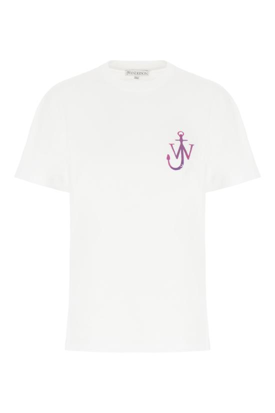  JW앤더슨 반팔 티셔츠 JT0220PG0980 001 WHITE