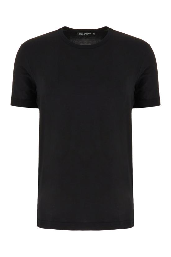  돌체앤가바나 반팔 티셔츠 G8PA6TFUGI4 N0000 Nero