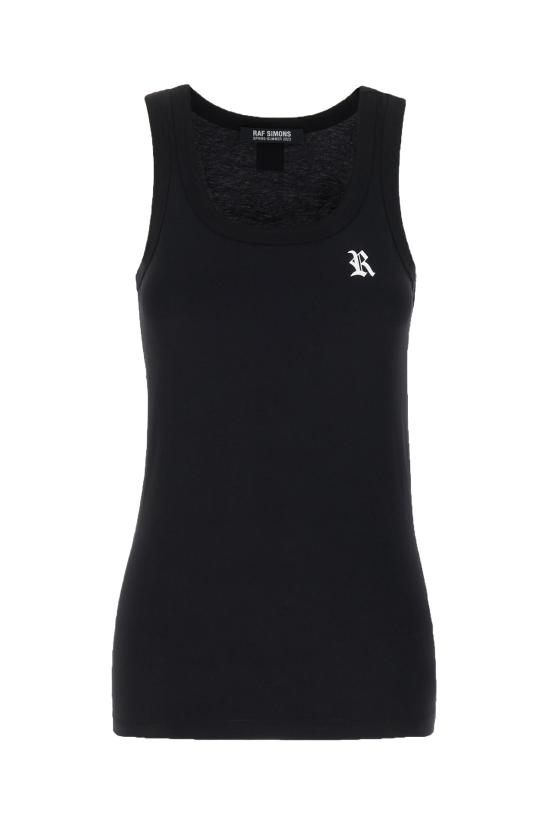  라프 시몬스 민소매 티셔츠 231W122B 0099