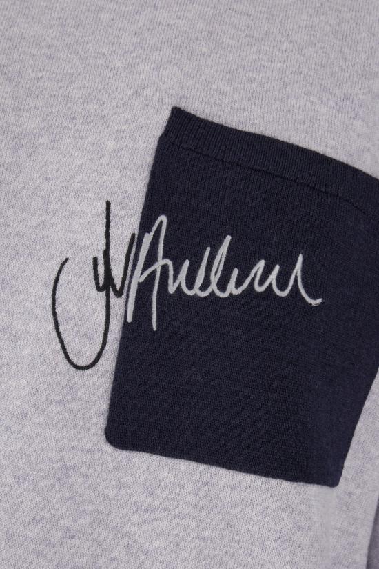  JW앤더슨 긴팔 티셔츠 KW1100YN0008 907 GREY MELANGE - JW ANDERSON