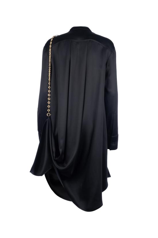  로에베 숏 원피스 S540Y09XKL 1100 BLACK - LOEWE