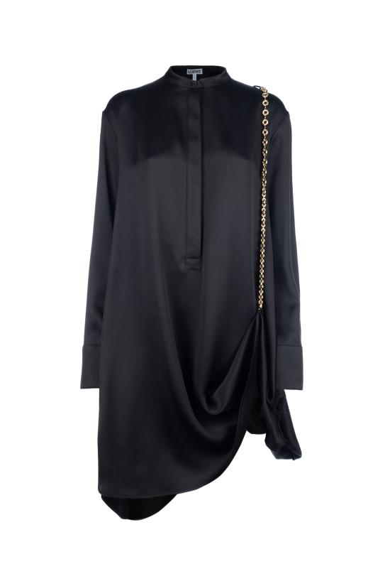  로에베 숏 원피스 S540Y09XKL 1100 BLACK