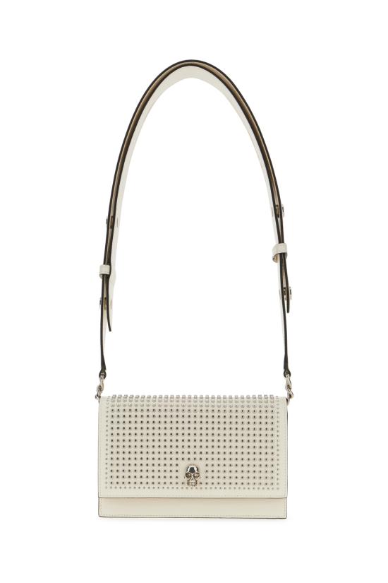  알렉산더 맥퀸 숄더백 757626KR7ZB 9210 SOFT IVORY