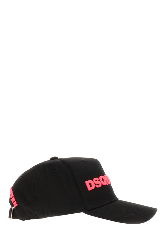  디스퀘어드2 모자 BCW002805C00001 M221 NERO FUCSIA - DSQUARED2