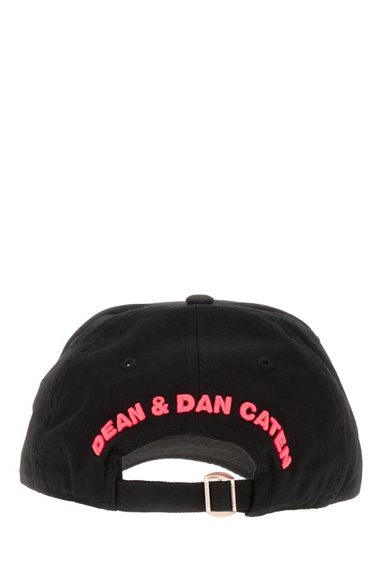  디스퀘어드2 모자 BCW002805C00001 M221 NERO FUCSIA - DSQUARED2