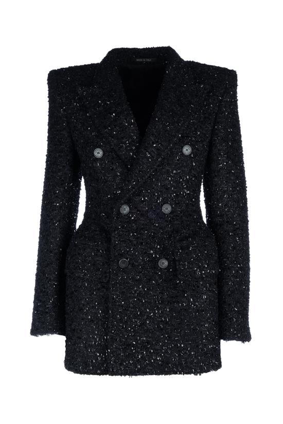  발렌시아가 자켓 768891TPQ36 1000 BLACK