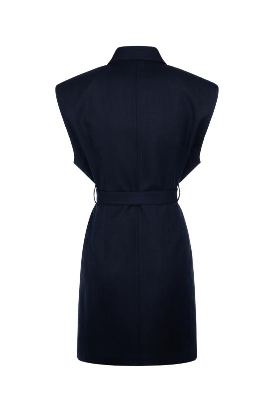  프라다 베스트 P567OH14XI F0124 NAVY - PRADA