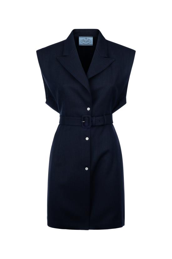  프라다 베스트 P567OH14XI F0124 NAVY