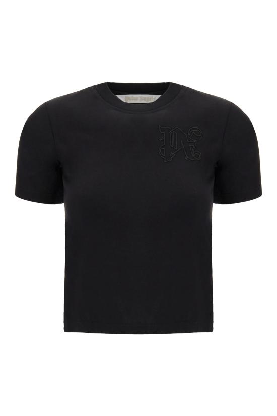  팜앤젤스 반팔 티셔츠 PWAA044R24JER001 1010 BLACK