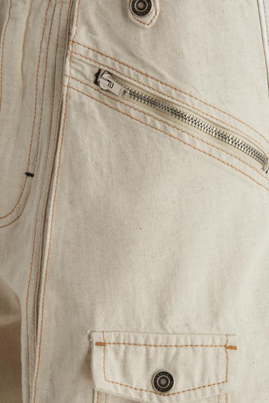  이자벨마랑 데님 팬츠 PA0103FAA2H03I 23EC Beige - ISABEL MARANT