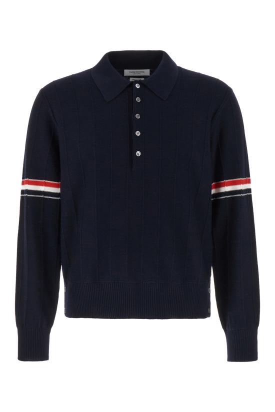 25SS 톰브라운 폴로 티셔츠 MKP108AY1002 415 NAVY