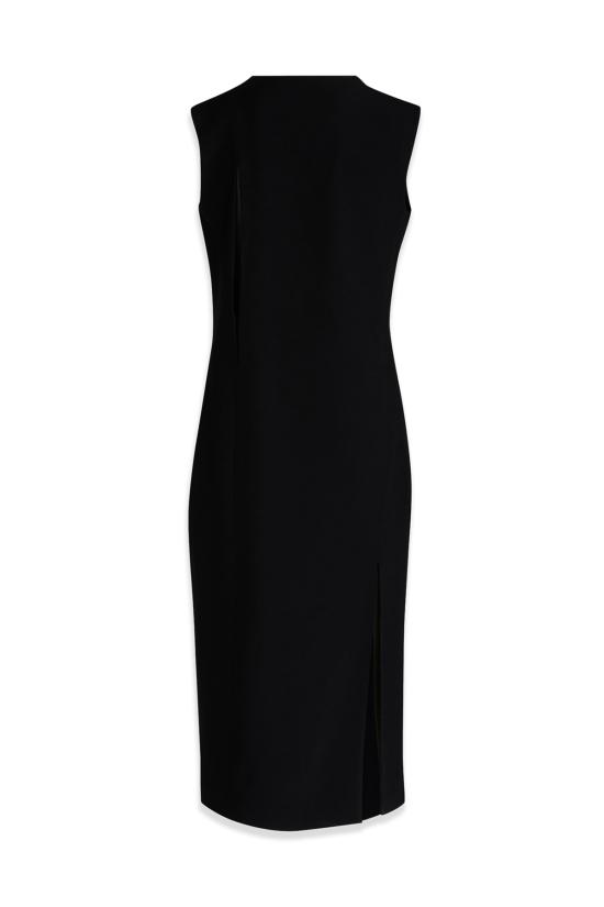  베르사체 미디 원피스 10097491A00540 1B000 BLACK - VERSACE