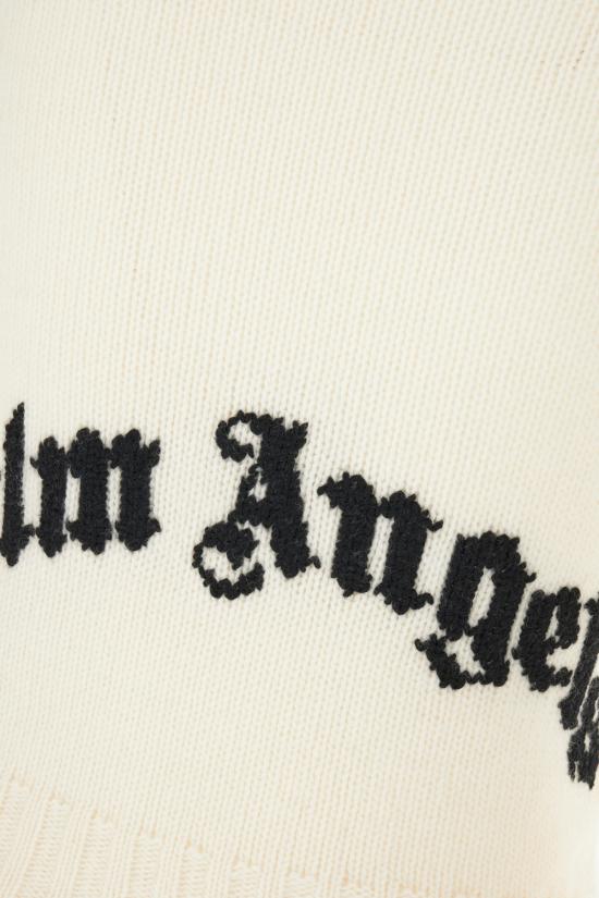  팜앤젤스 스웨터 PWHE051C99KNI001 0310 WHITE - PALM ANGELS