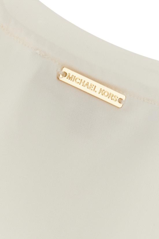  마이클 코어스 반팔 티셔츠 MF351317AW 110 BONE - MICHAEL KORS