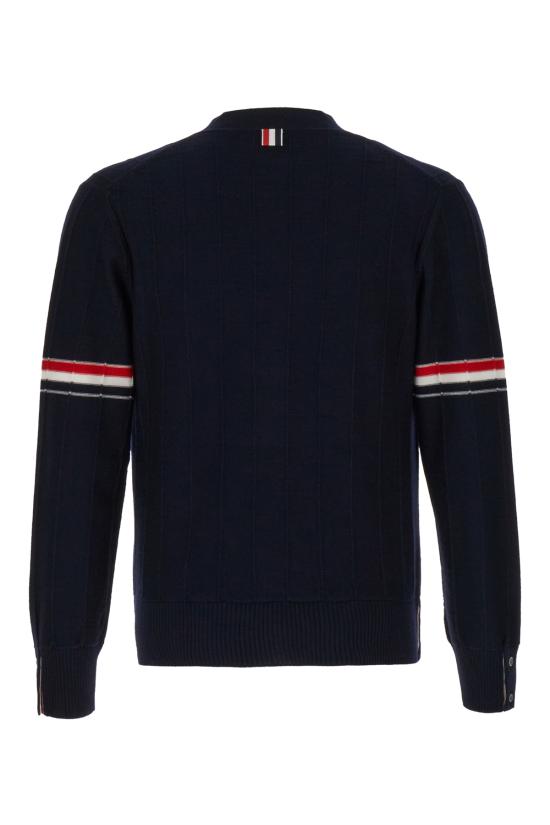  톰브라운 가디건 MKC519AY1002 415 NAVY - THOM BROWNE