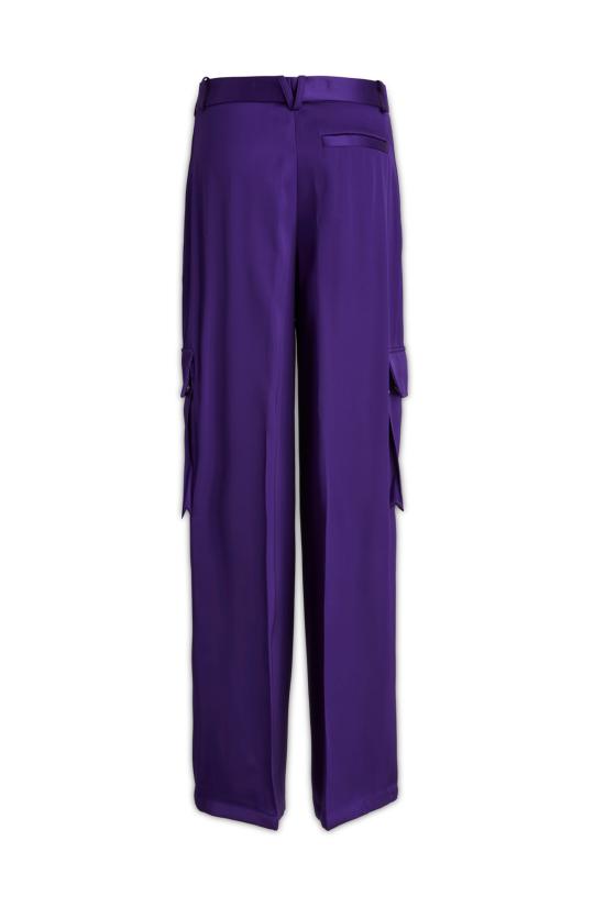  베르사체 스트레이트 팬츠 10098441A06838 1LD60 BRIGHTDARKORCHID - VERSACE