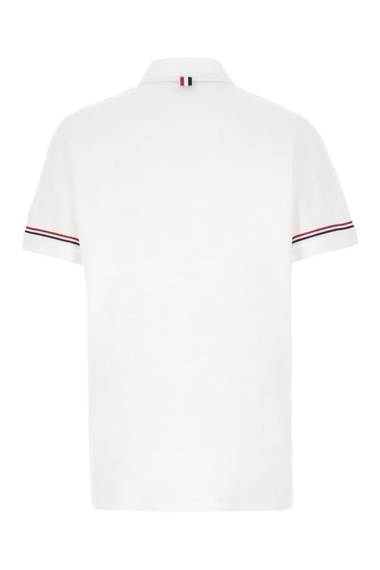 톰브라운 폴로 티셔츠 MJP193AJ0129 100 WHITE - THOM BROWNE