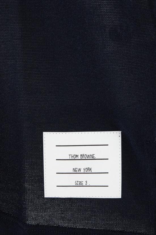  톰브라운 폴로 티셔츠 MJP193AJ0129 415 NAVY - THOM BROWNE