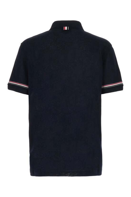  톰브라운 폴로 티셔츠 MJP193AJ0129 415 NAVY - THOM BROWNE