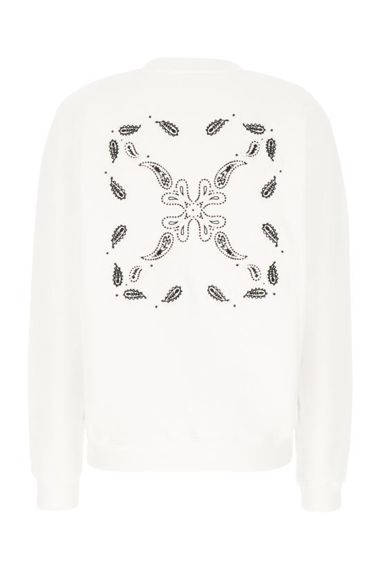  오프화이트 긴팔 티셔츠 OWBA055S24FLE002 0101 WHITE - OFF WHITE