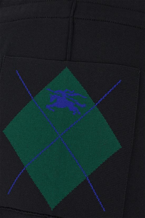  버버리 스트레이트 팬츠 8083281 A1189 BLACK - BURBERRY