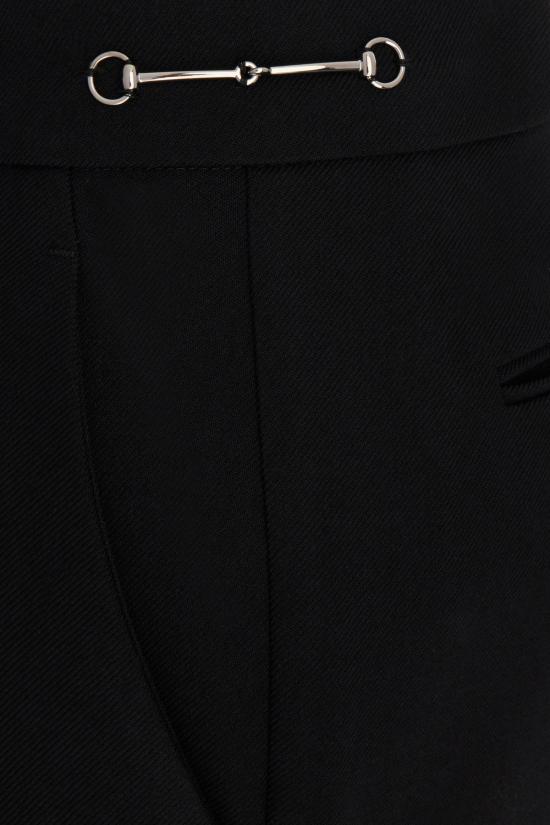  구찌 울 팬츠  776315ZHW51 1000 Nero - GUCCI