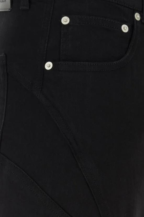  알렉산더 맥퀸 스트레이트 팬츠 741433QVY49 1000 Black - ALEXANDER MCQUEEN