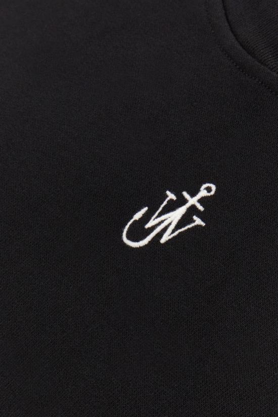  JW앤더슨 후드 티셔츠 JW0111PG1339 999 Black - JW ANDERSON