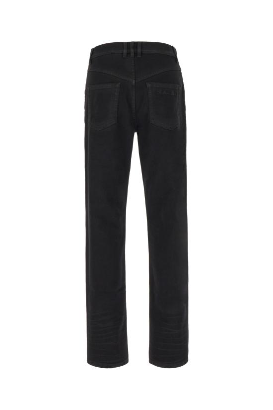  발망 스트레이트 팬츠 CH1MI070DD96 0PA NOIR - BALMAIN