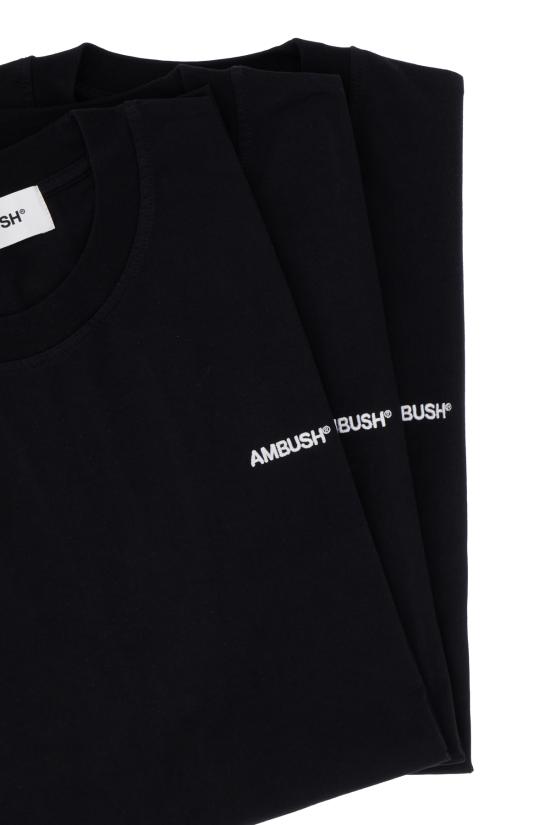  엠부시 반팔 티셔츠 BMAA002S24JER001 1001 BLACK - AMBUSH