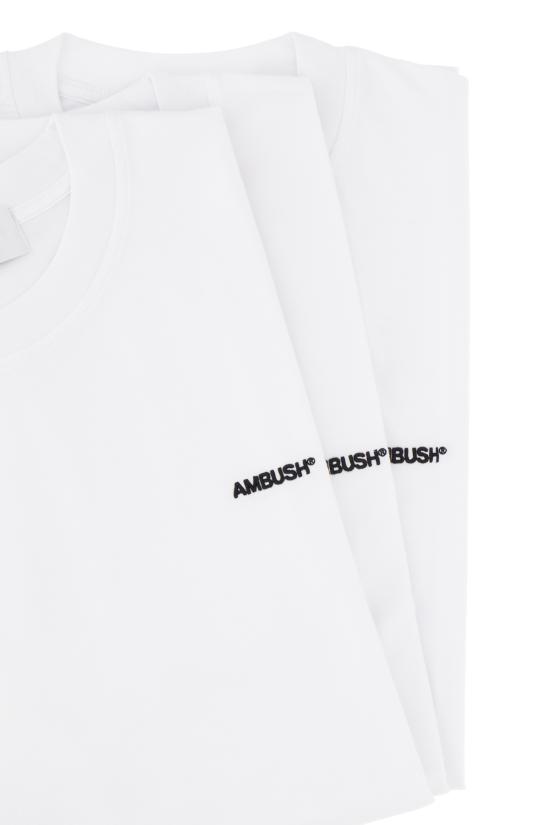  엠부시 반팔 티셔츠 BMAA002S24JER001 0110 WHITE - AMBUSH